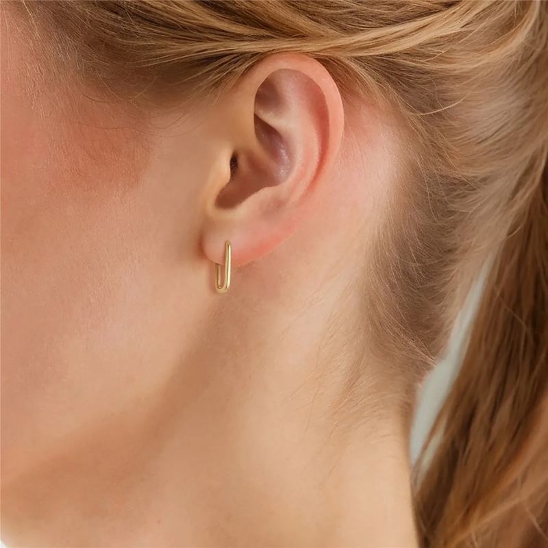 Glanzstücke München Ohrhänger Sterling Silber Creolen gold(Image 2)