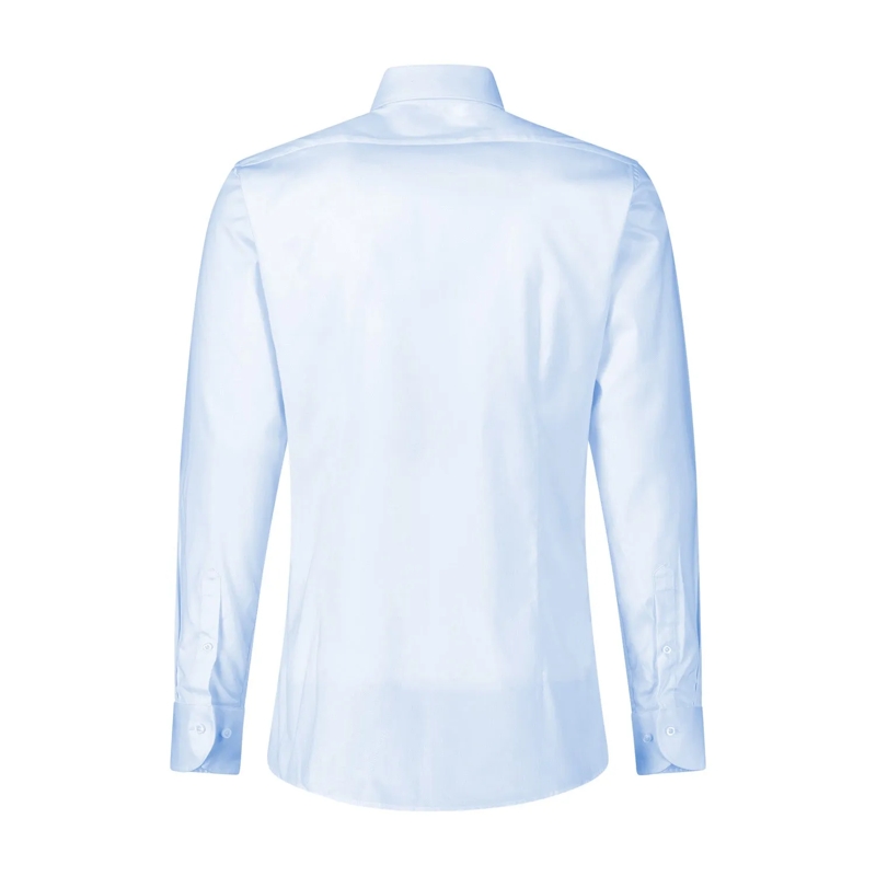 fakts Overhemd Slim-Fit Hemd aus Baumwolle weiß(Image 4)