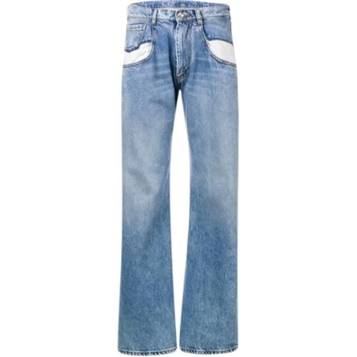 Maison Margiela Pantalon décontracté 5-pocket Trousers Blue blau