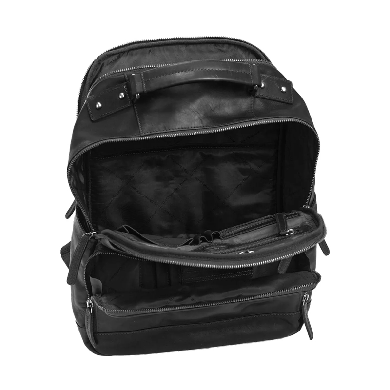 The Chesterfield Brand Rucksack Austin Rucksack Schwarz (Image 7)