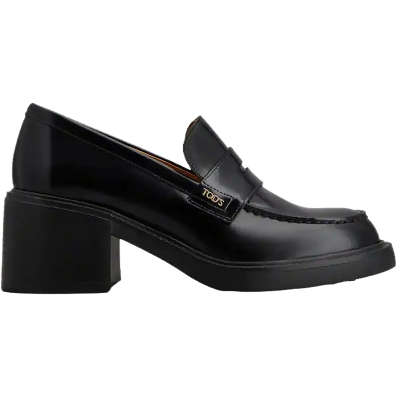 Tod's Mocassin Flat Shoes Black schwarz
