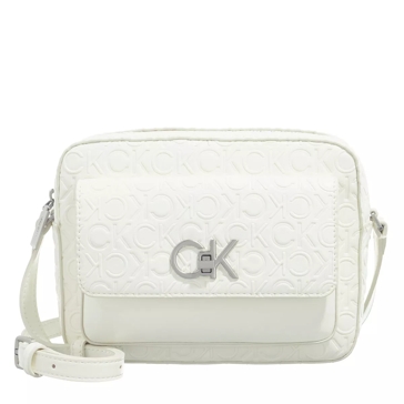 Calvin Klein Re-Lock Embossed Crossbody Bag