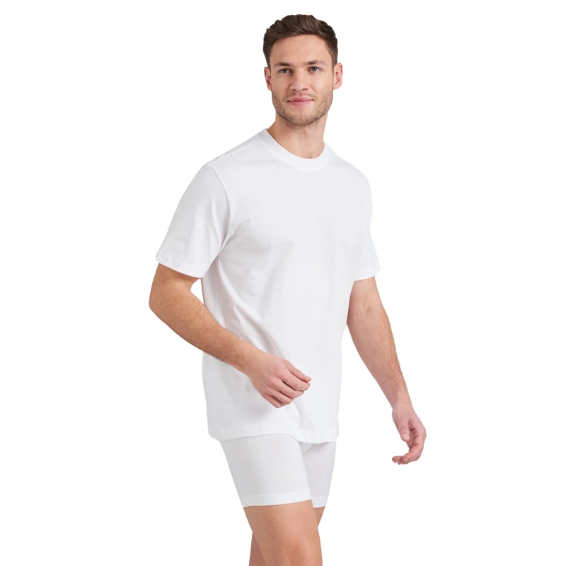 SCHIESSER Hemd American T-Shirt 4er Pack weiss(Image 3)