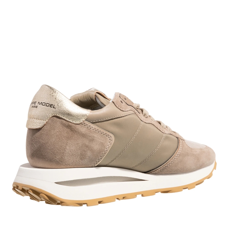 Philippe Model Low-Top-Sneaker Sneaker Tropez Haute Low Hellbraun