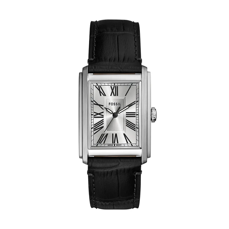 Fossil Quarzuhr Carraway Uhr Silber