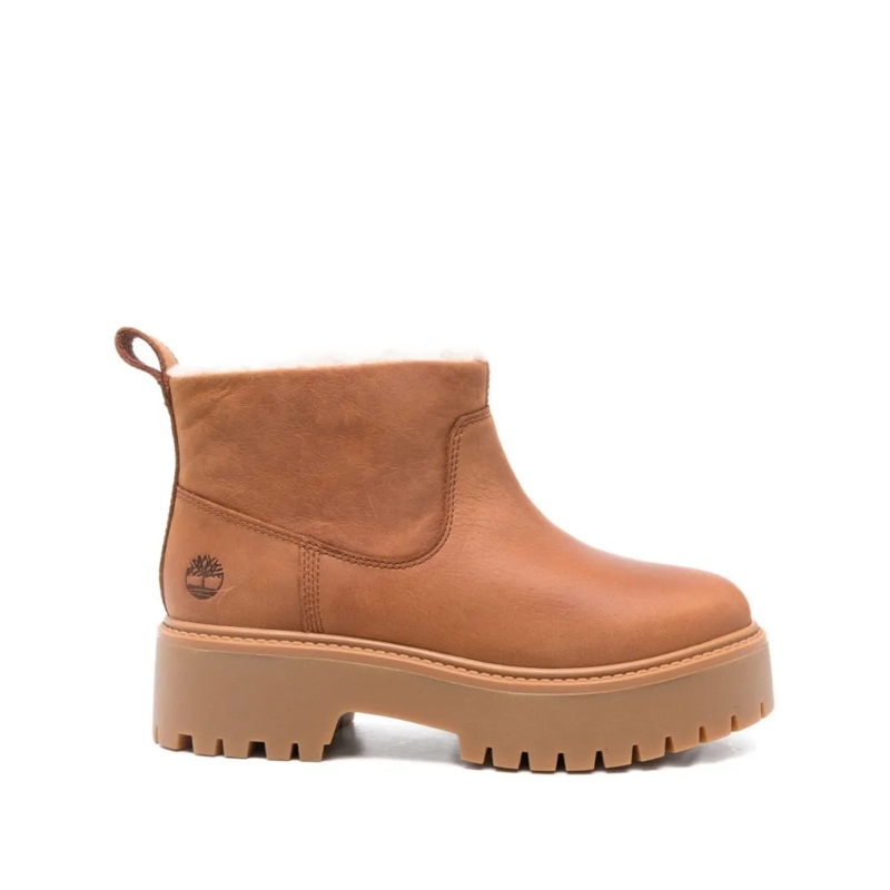 Timberland Stiefel Brown Leather Ankle Boots Brown