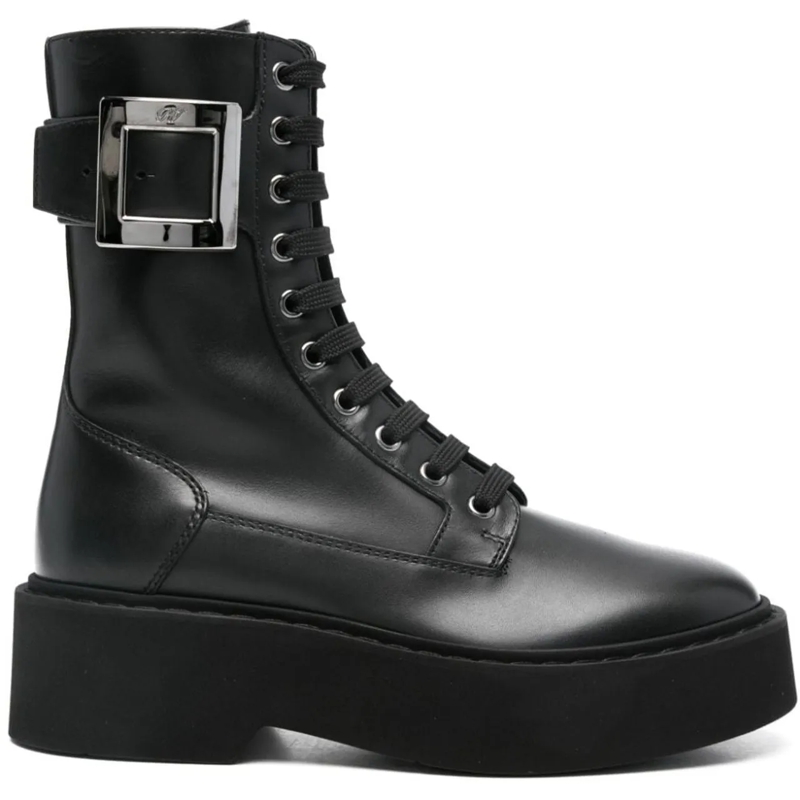 Roger Vivier Bottes Boots Black schwarz