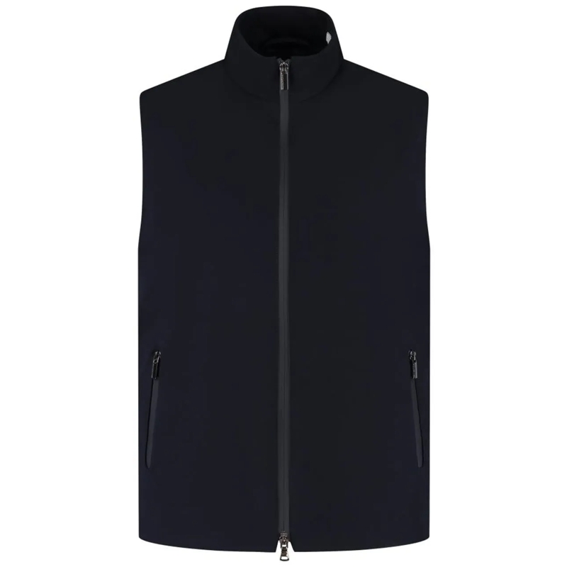 Paul & Shark Doudoune Men's Woven Gilet Dynamic Stretch blau