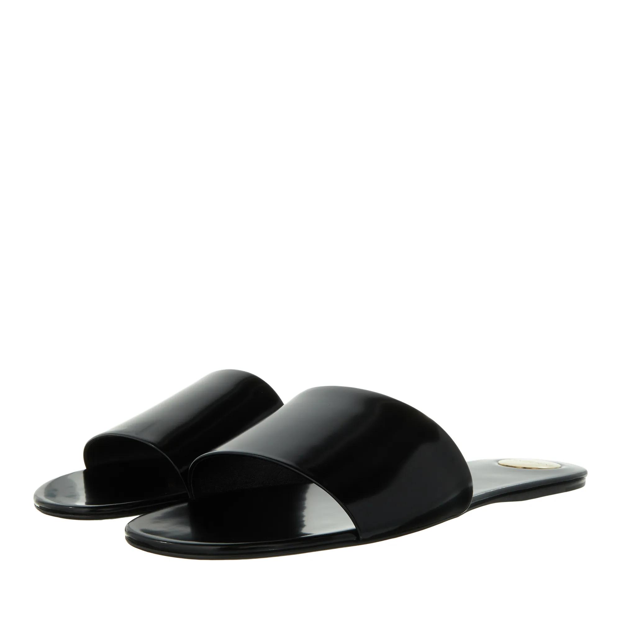 Saint Laurent Slipper & Pantoletten - Carlyle Slides - Gr. 36 (EU) - in Schwarz - für Damen