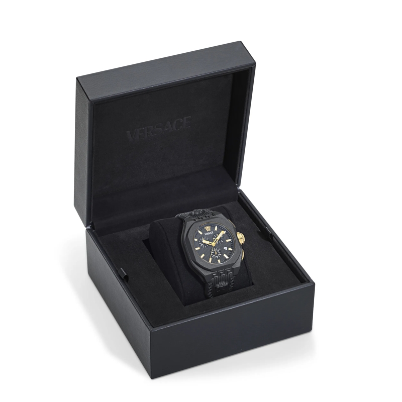 Versace Quarzuhr Quarz Chronograph Uhr V-Legend Chrono schwarz(Image 4)