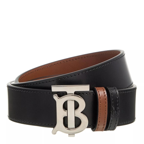 Burberry Reversible Belt Black Cintura in pelle
