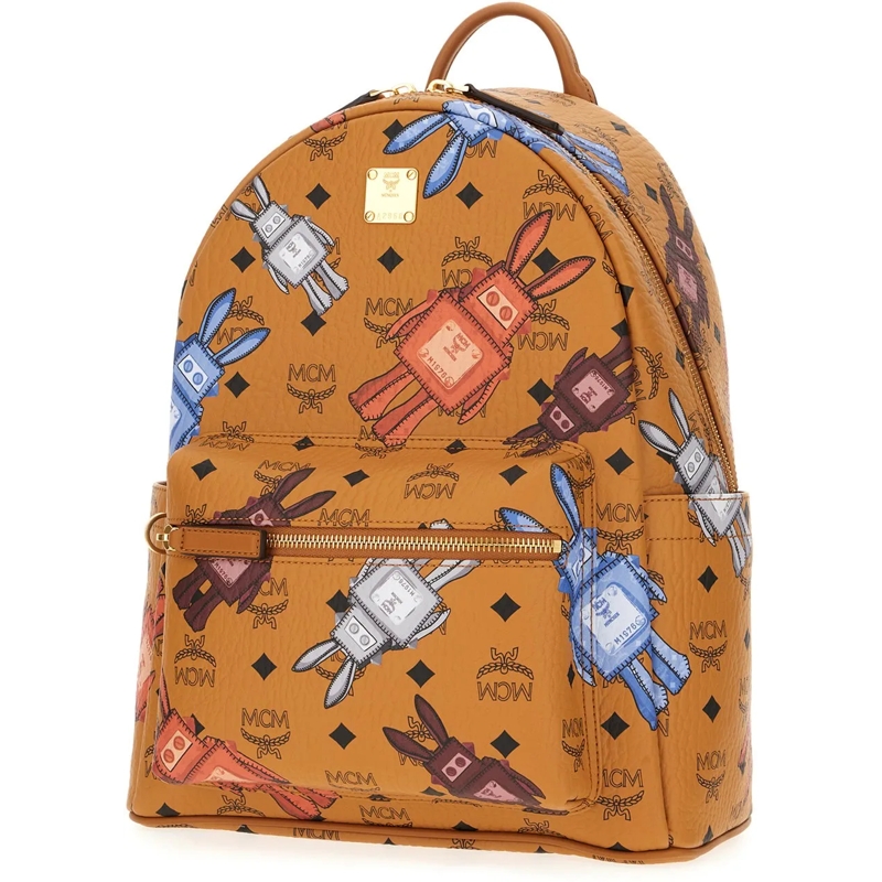 MCM Rucksack Mcm Printed synthetic leather Stark backpack mehrfarbig(Image 2)