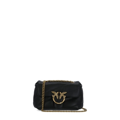 Pinko Love Baby Puff Shouler Bag Black Schoudertas