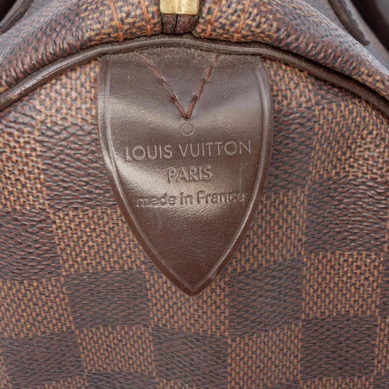 Thumbnail - Louis Vuitton Crossbody Bags - Damier Ebene Speedy 30 - Gr. unisize - in Braun - für Damen