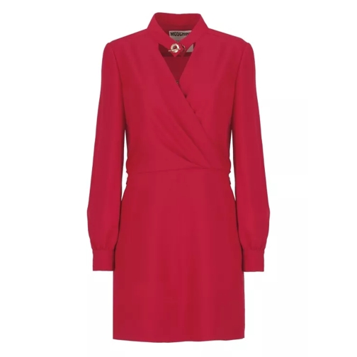 Moschino Dress With Hook Red 