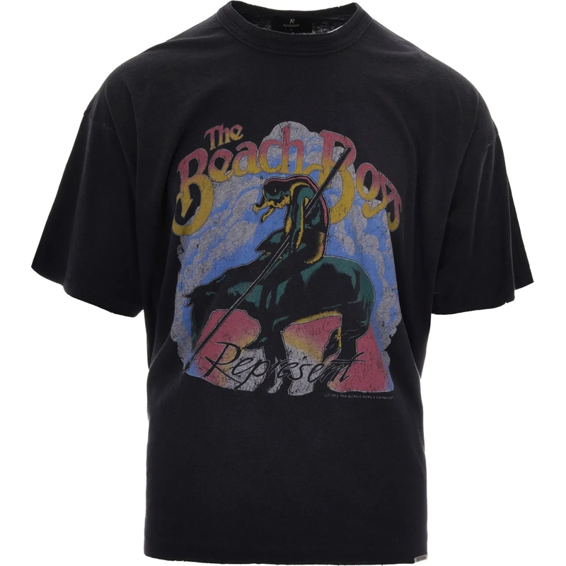 Represent T-shirt T-Shirts And Polos Stained Black schwarz