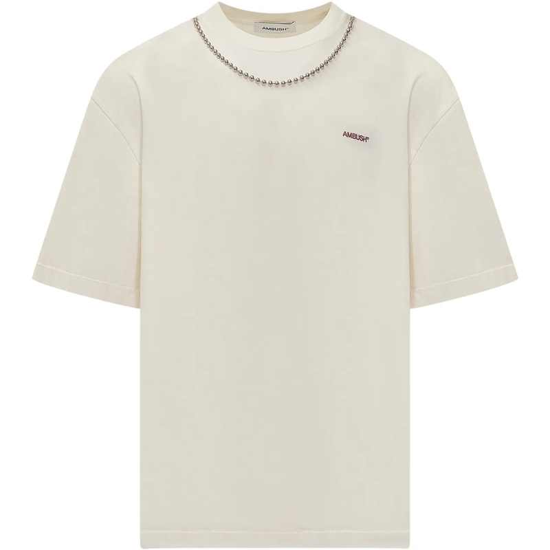 Ambush T-shirt T-Shirt Ballchain weiß