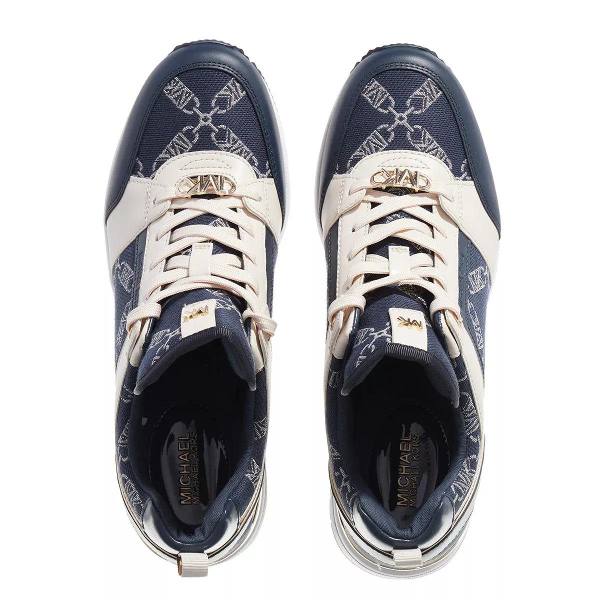 Michael Kors Georgie Trainer Navy Multi Low Top Sneaker