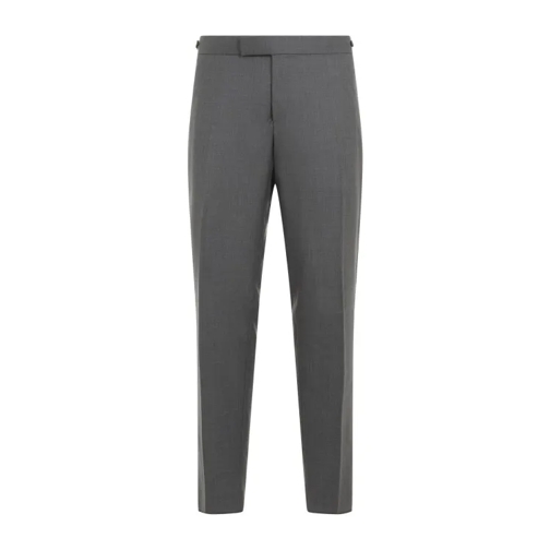 Thom Browne Low Rise Trousers Grey 