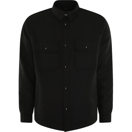 Woolrich Legere Oberteile Heren ALASKAN WOOL OVERSHIRT schwarz