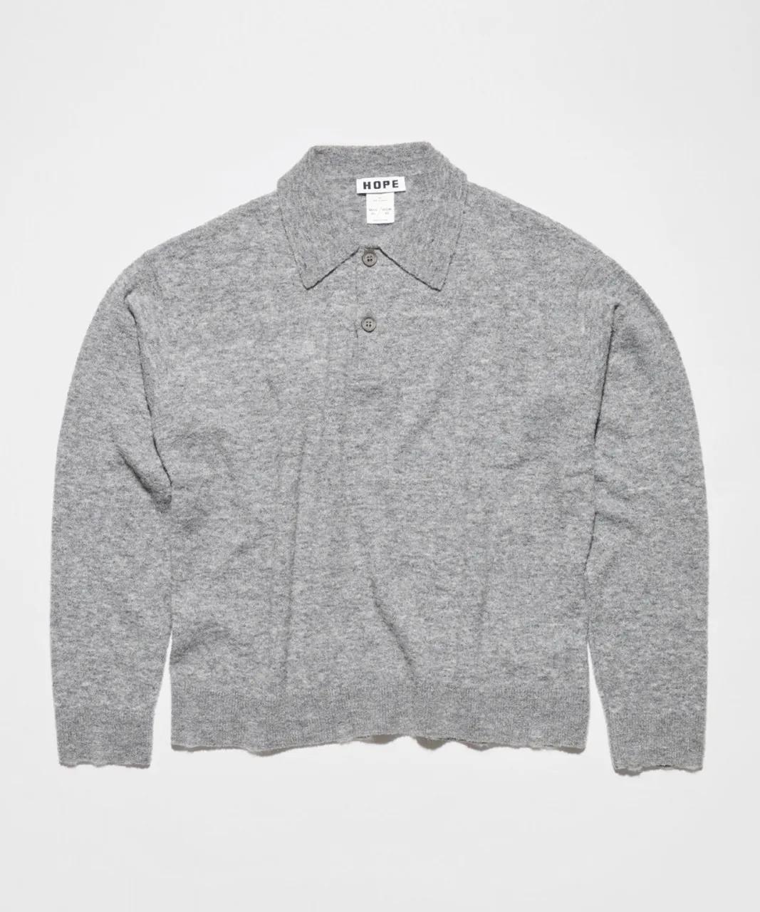 Thumbnail - Hope - HOPE Polo Pullover - Größe 48 - multi