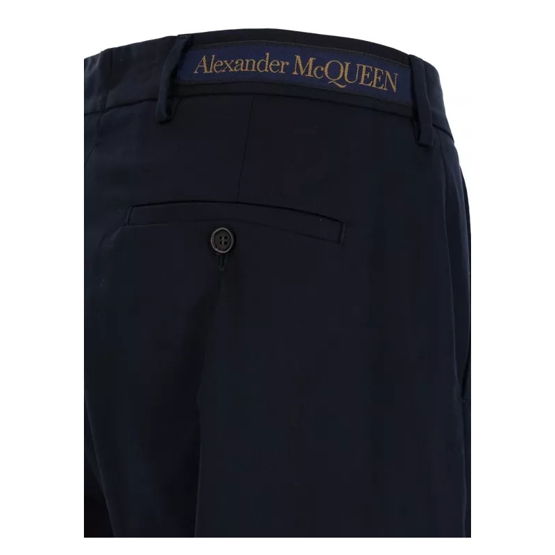 Alexander McQueen  Heren Camera Strap Chino Trs blau (Image 4)