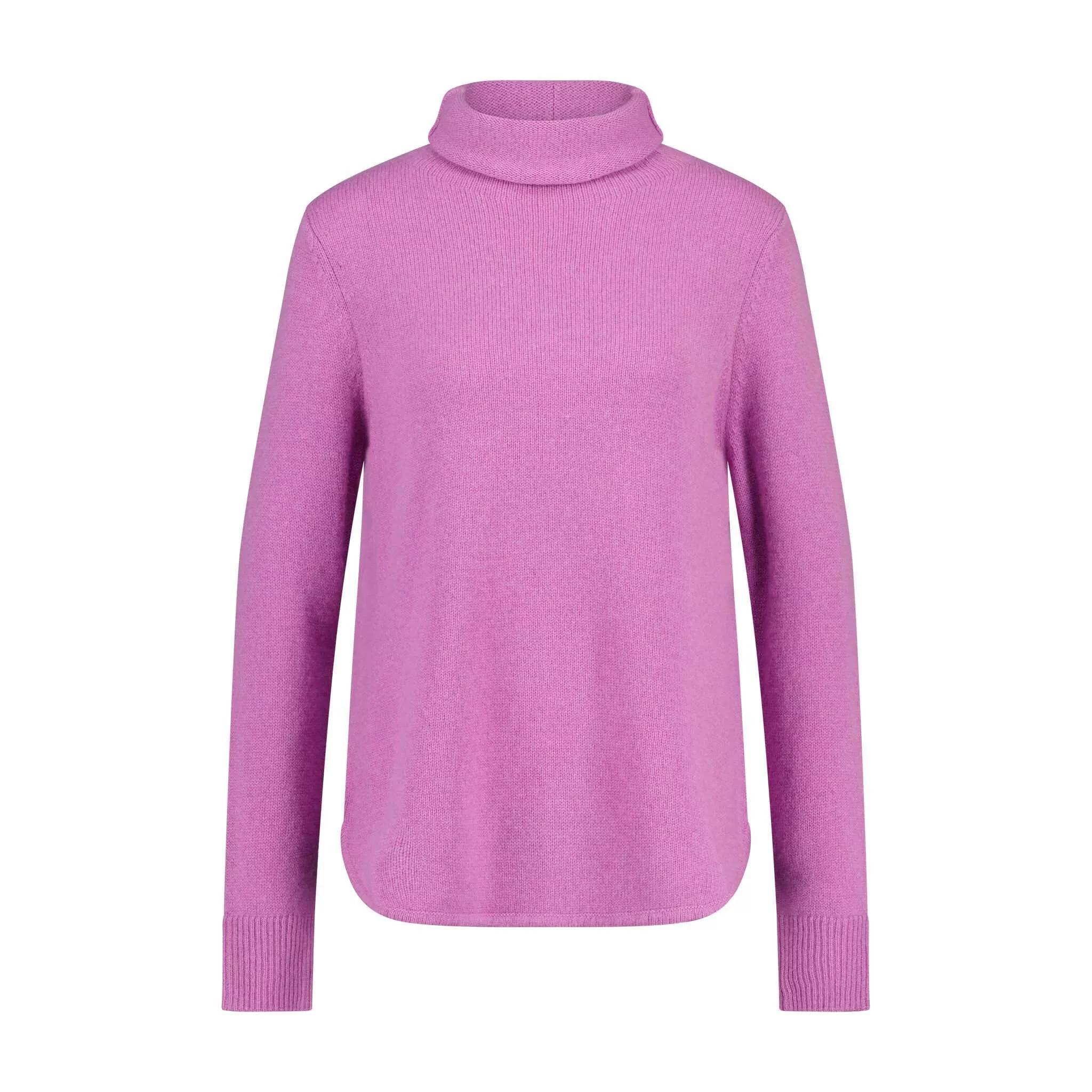 Hemisphere - Rollkragenpullover aus Kaschmir 47701910323546 - Größe 40 - purple