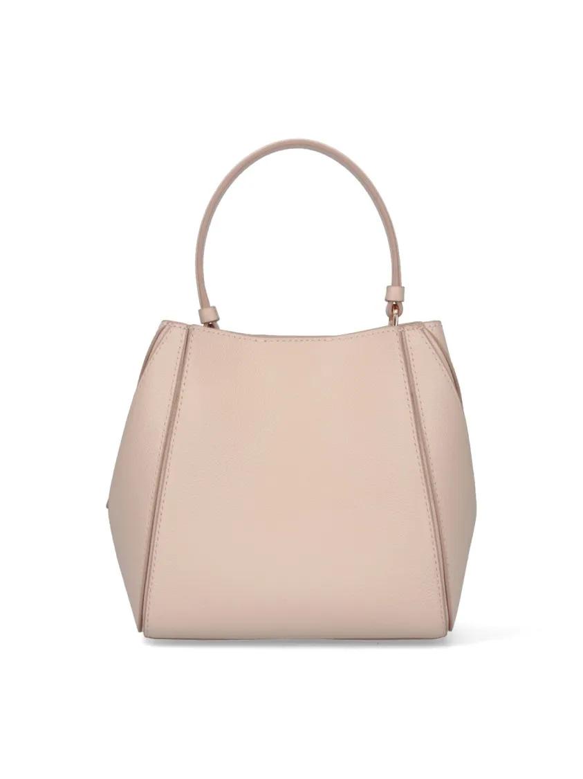TORY BURCH Hobo bags Small Pouch Shoulder Bag With Adjustable Strap in beige