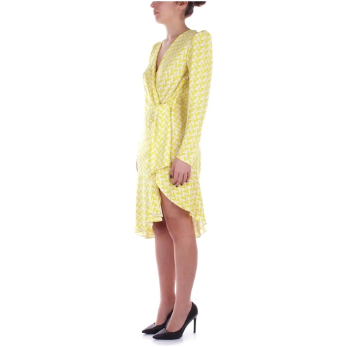 Elisabetta Franchi Robes midi Dresses Yellow gelb