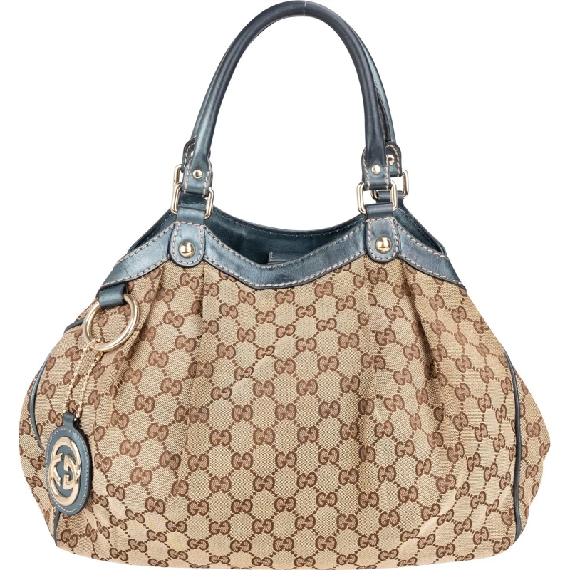 Gucci Tote Gucci GG Monogram Sukey Handbag braun