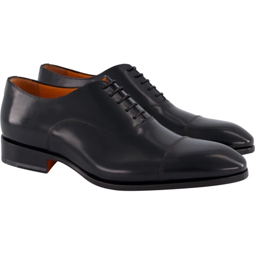 Santoni Claquette Heren Oxford Racer Zwart schwarz (Image 4)