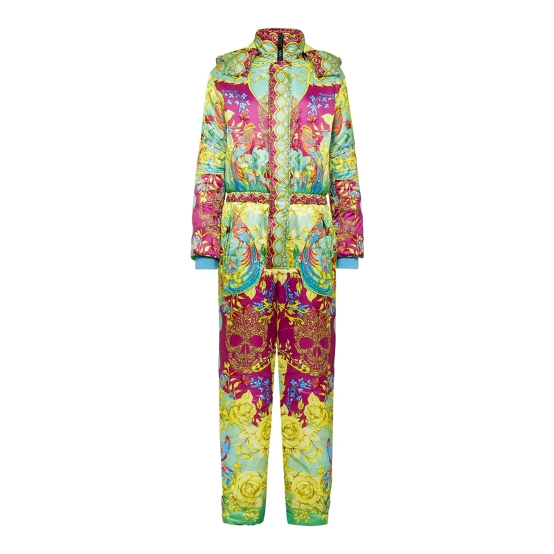 Philipp Plein Jumpsuit Skianzug New Baroque bunt