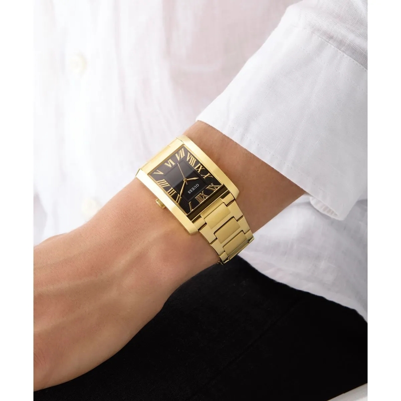 Guess Quarzuhr Quarz-Analoguhr Clyde gold(Image 2)