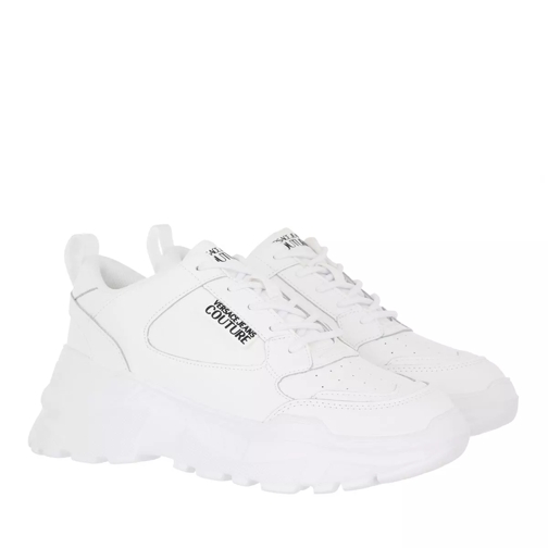 Versace Jeans Couture Sneakers Shoes White Plateau Sneaker