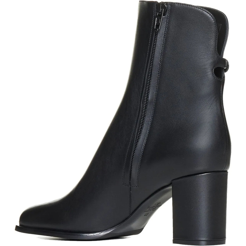 Valentino Garavani Stiefel Signature Smooth Leather Boots Black(Image 2)