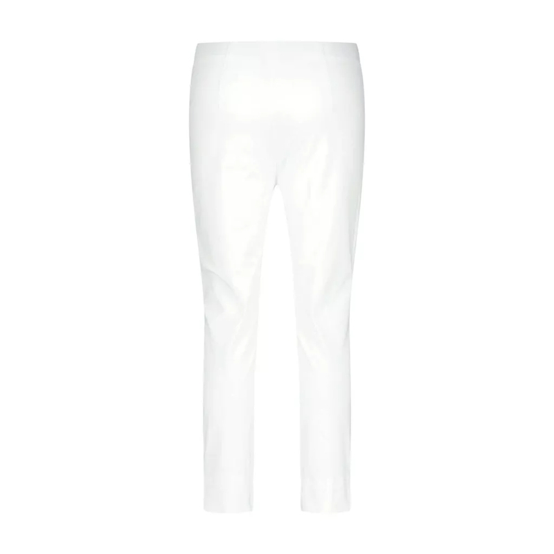 Seductive Freizeithose Figurbetonte Hose Capri Weiß(Image 6)