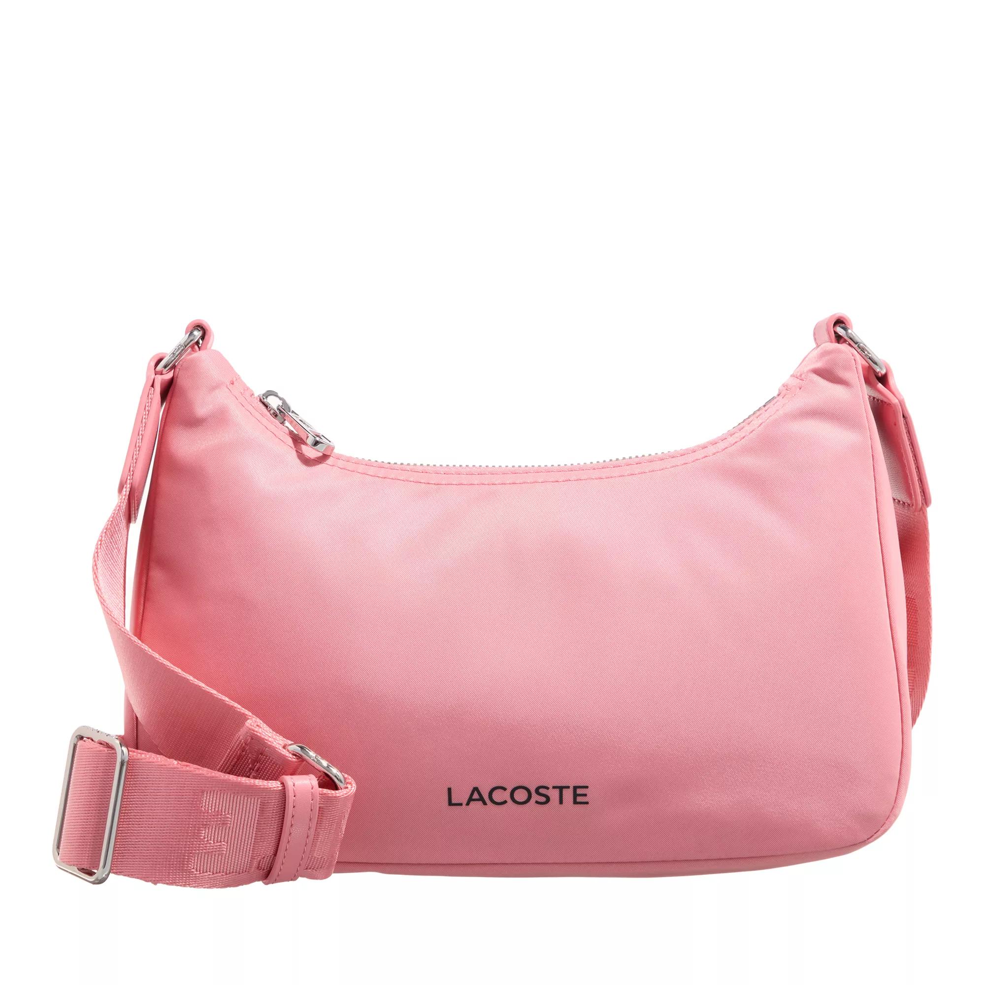 Lacoste Hobo Bag - Active Nylon Shoulder Bag - Gr. unisize - in Gold - für Damen