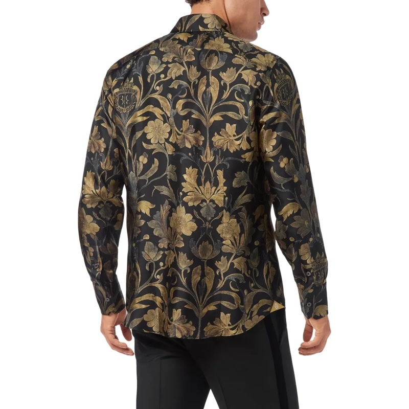 BILLIONAIRE Hemd Hemd Goldschnitt Ls Baroque gold(Image 2)