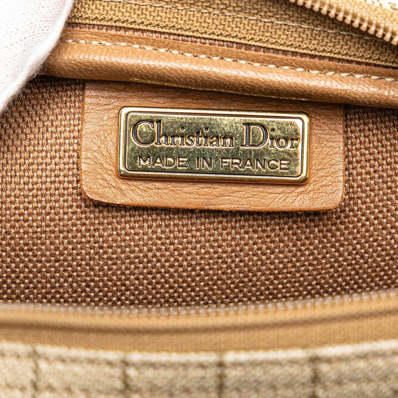 Thumbnail - Christian Dior Hobo Bags - Honeycomb Coated Canvas Crossbody - Gr. unisize - in Braun - für Damen