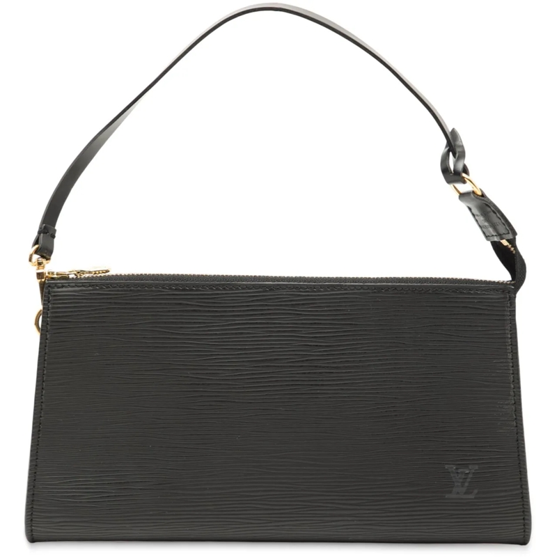 Louis Vuitton Schultertasche Epi Pochette Accessoires schwarz