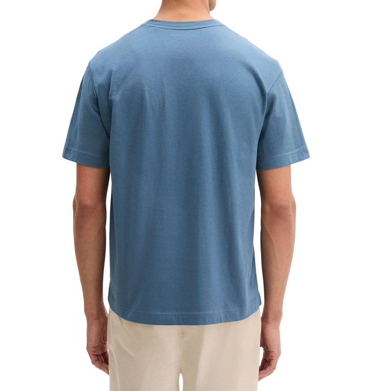 Marc O´Polo Hemd T-Shirt Short Sleeve 1er Pack blau(Image 3)