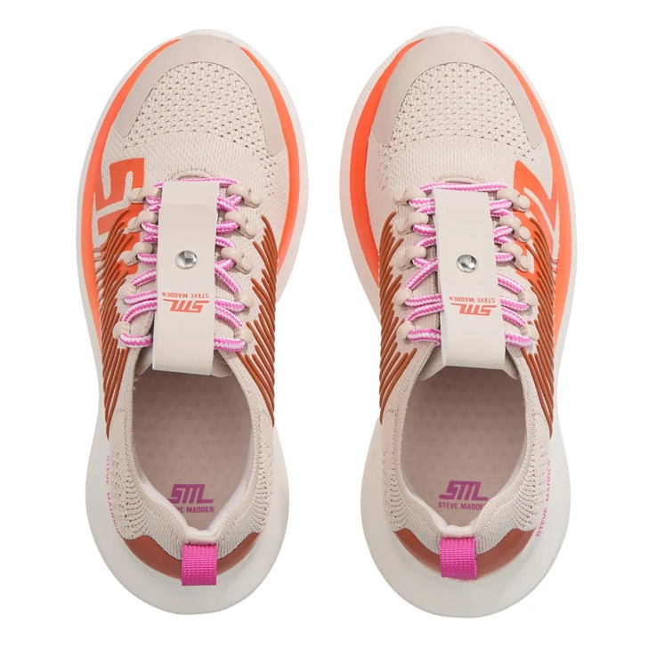 Steve madden sneakers orange outlet