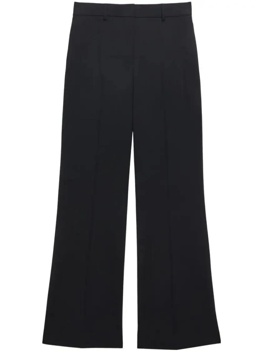 MSGM - Tailored Cotton Trousers - Größe 44 - schwarz