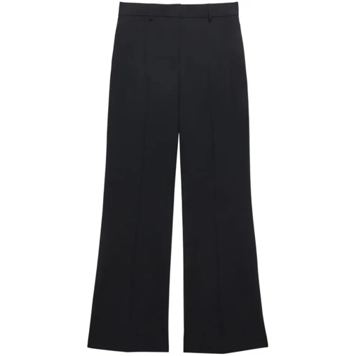 MSGM  Tailored Cotton Trousers Black