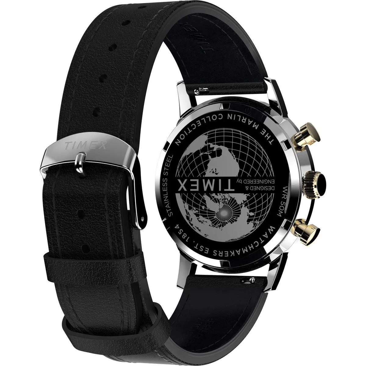 Thumbnail - Timex Uhren - Analoge Quarzuhr Marlin - Gr. unisize - in Schwarz - für Damen