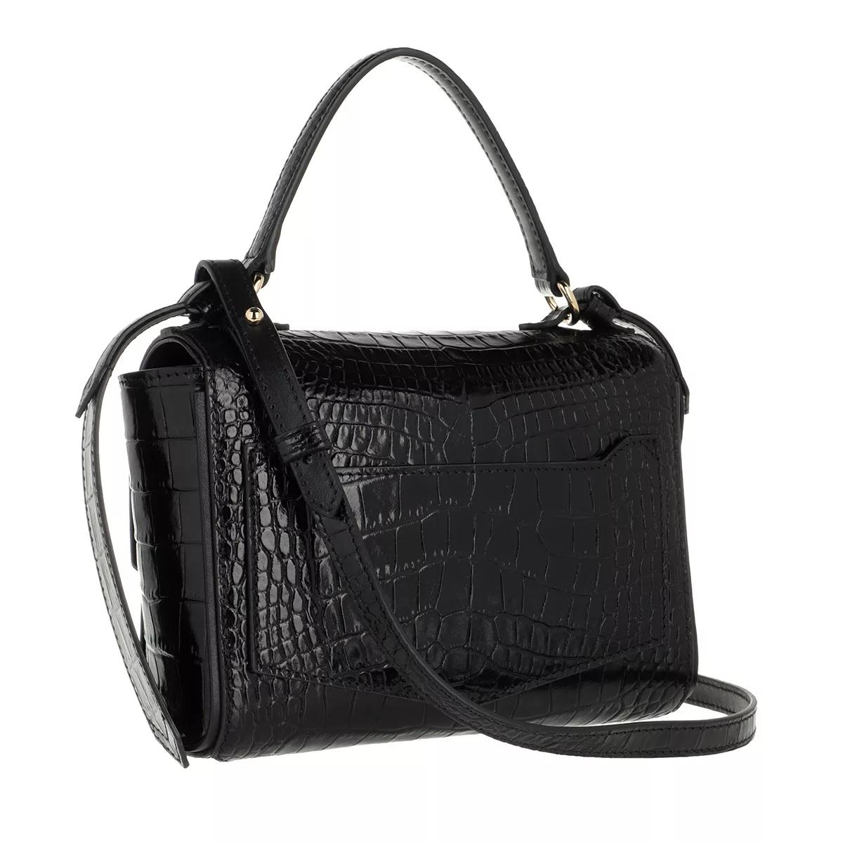 Givenchy Crossbody bags Mini Crossbody Bag Leather in zwart