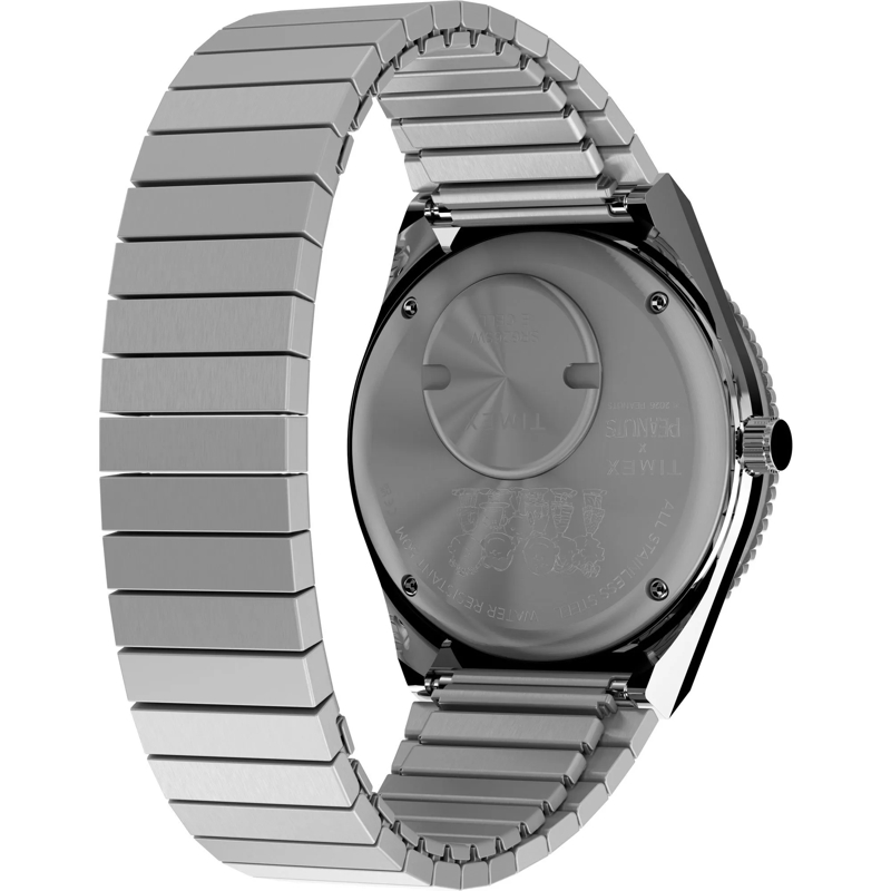 Timex Quarzuhr Quarz-Analoguhr Timex X Peanuts Q Timex silber(Image 5)