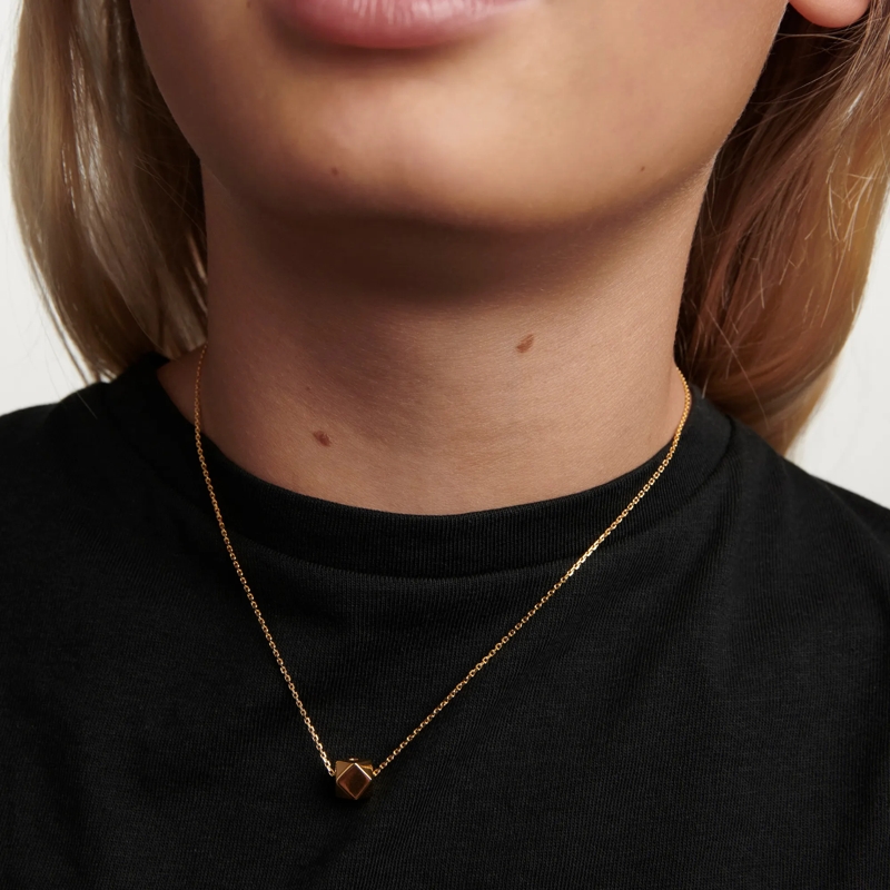 PDPAOLA Mittellange Halskette 925er Sterlingsilber Halskette silber