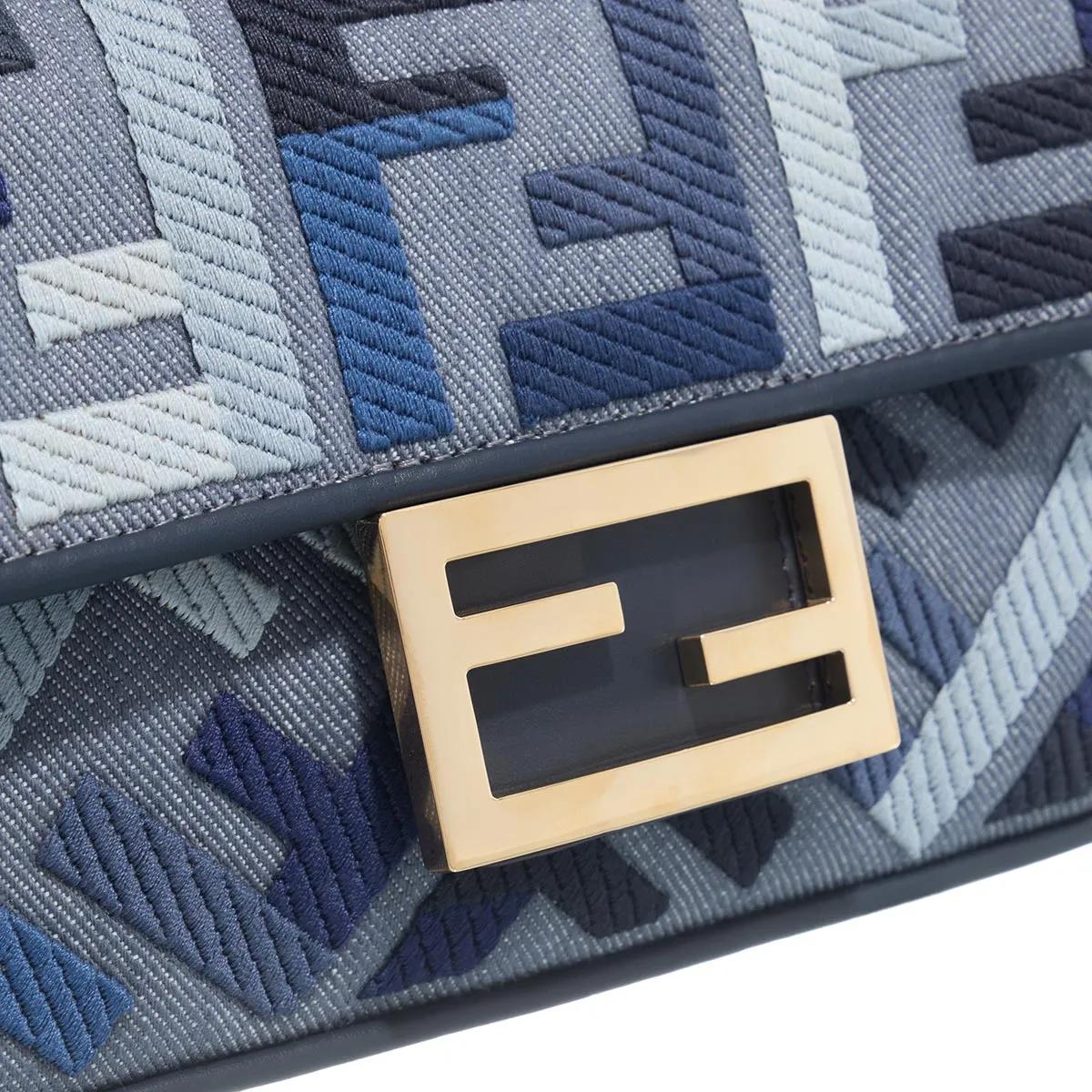 Fendi Crossbody bags Mini Baguette Bag in blauw