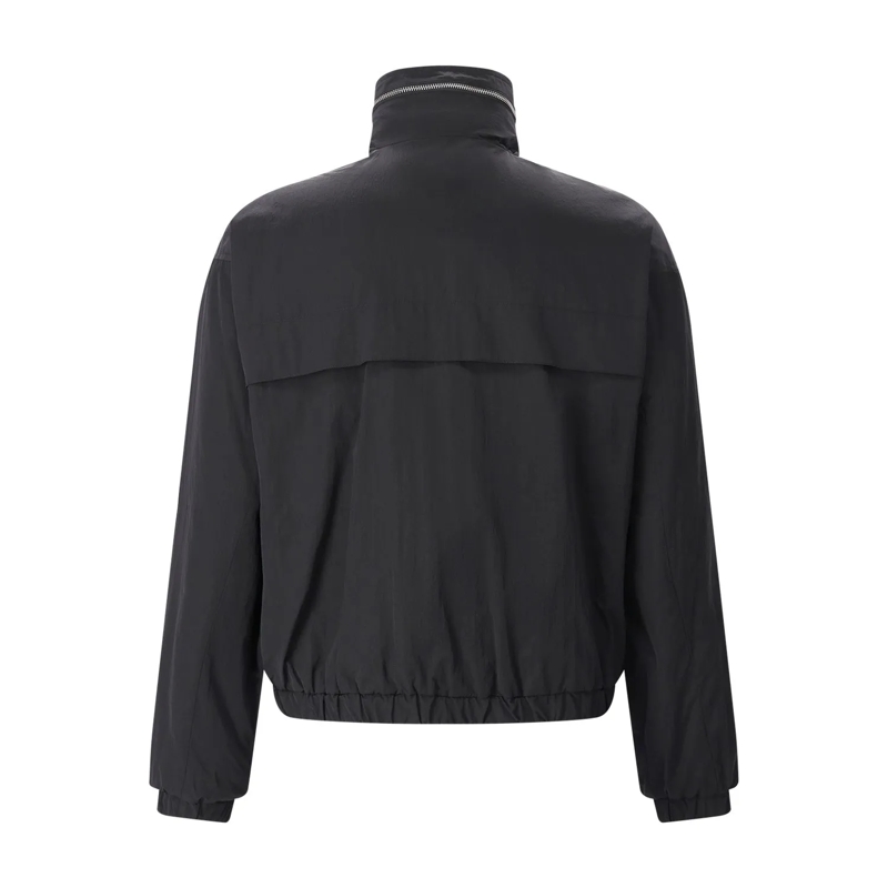 AMI Paris Übergangsjacke Jacke mit Logo schwarz(Image 3)